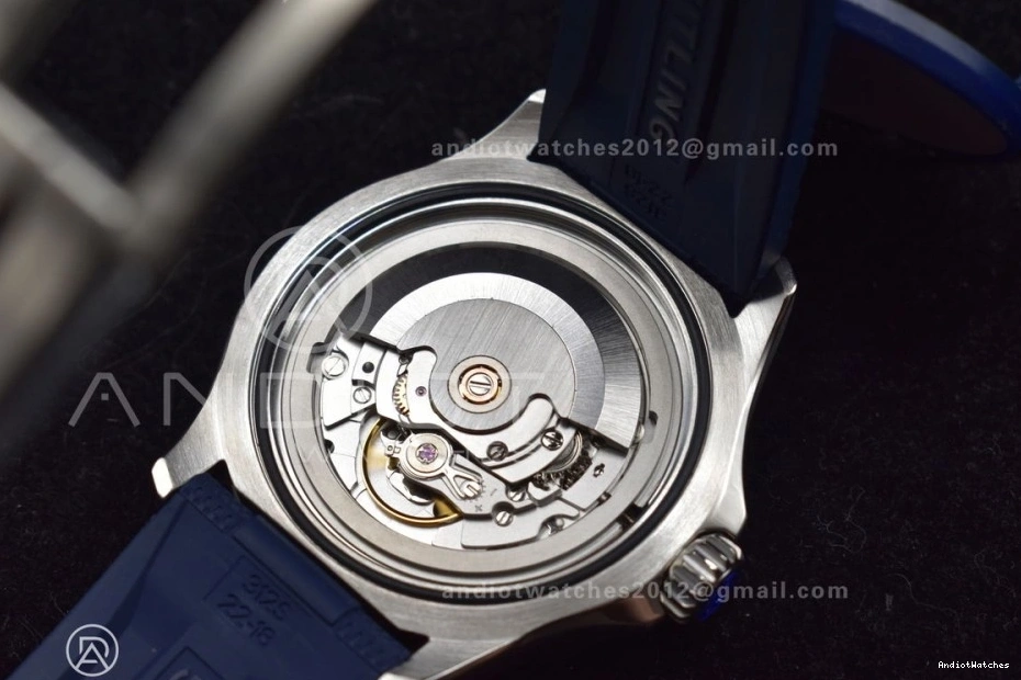 Edition Rubber 1:1 A on 42 SuperOcean Best SS Strap BLSF Dial 1168 Automatic Blue Contemporary Blue 1210